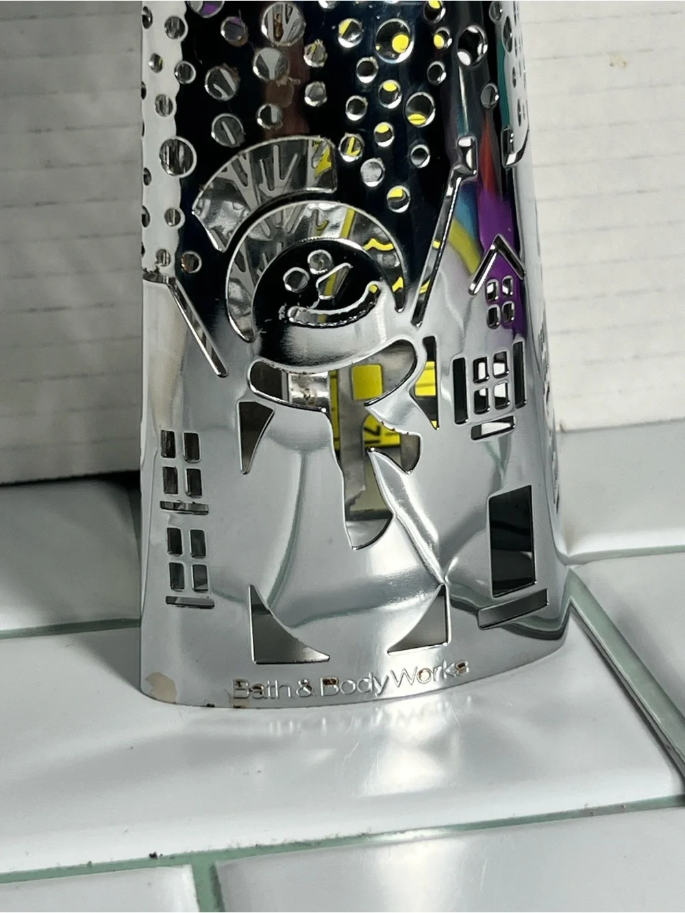 bath and body works metal soap gel cover